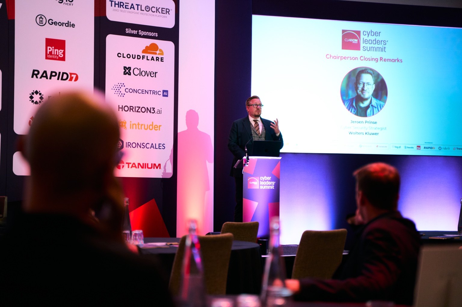 Chairing the Cyber Leaders’ Summit in Antwerp